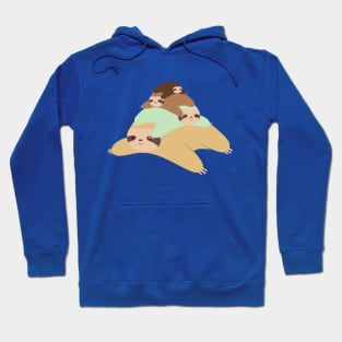 Funny sloth stack Hoodie